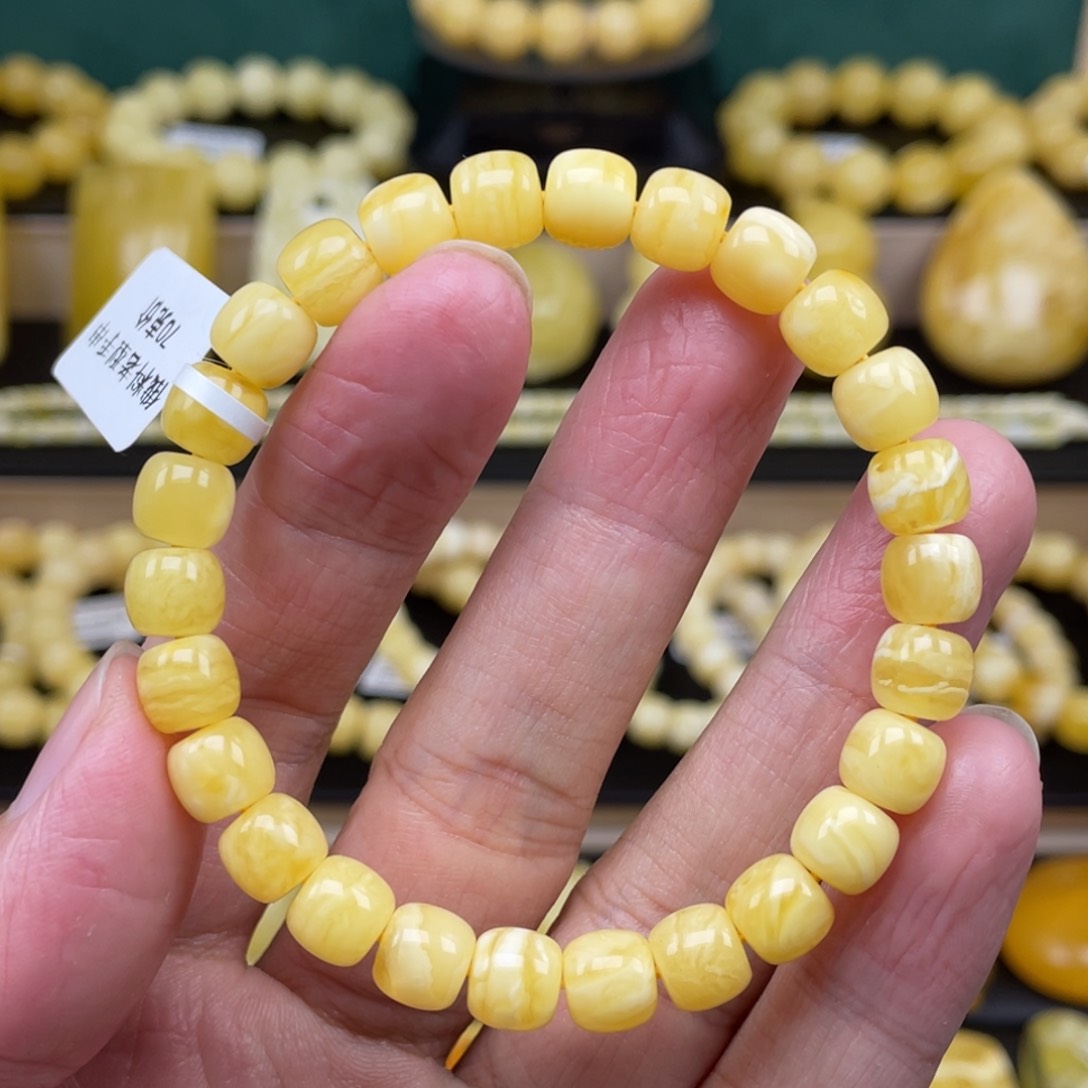 琥珀裸石未镶嵌琥珀蜜蜡