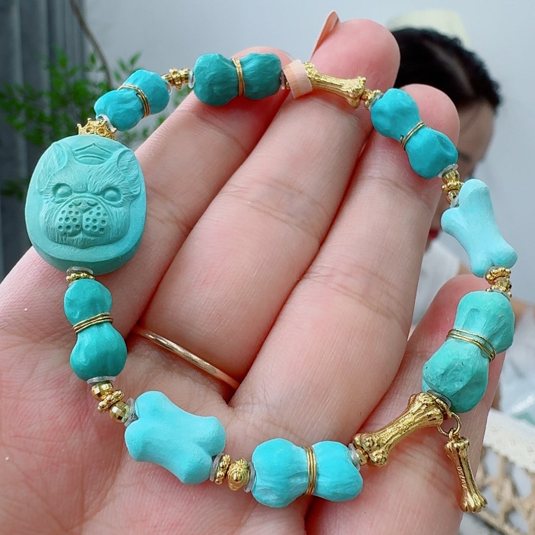 未镶嵌绿松石珠宝奇石