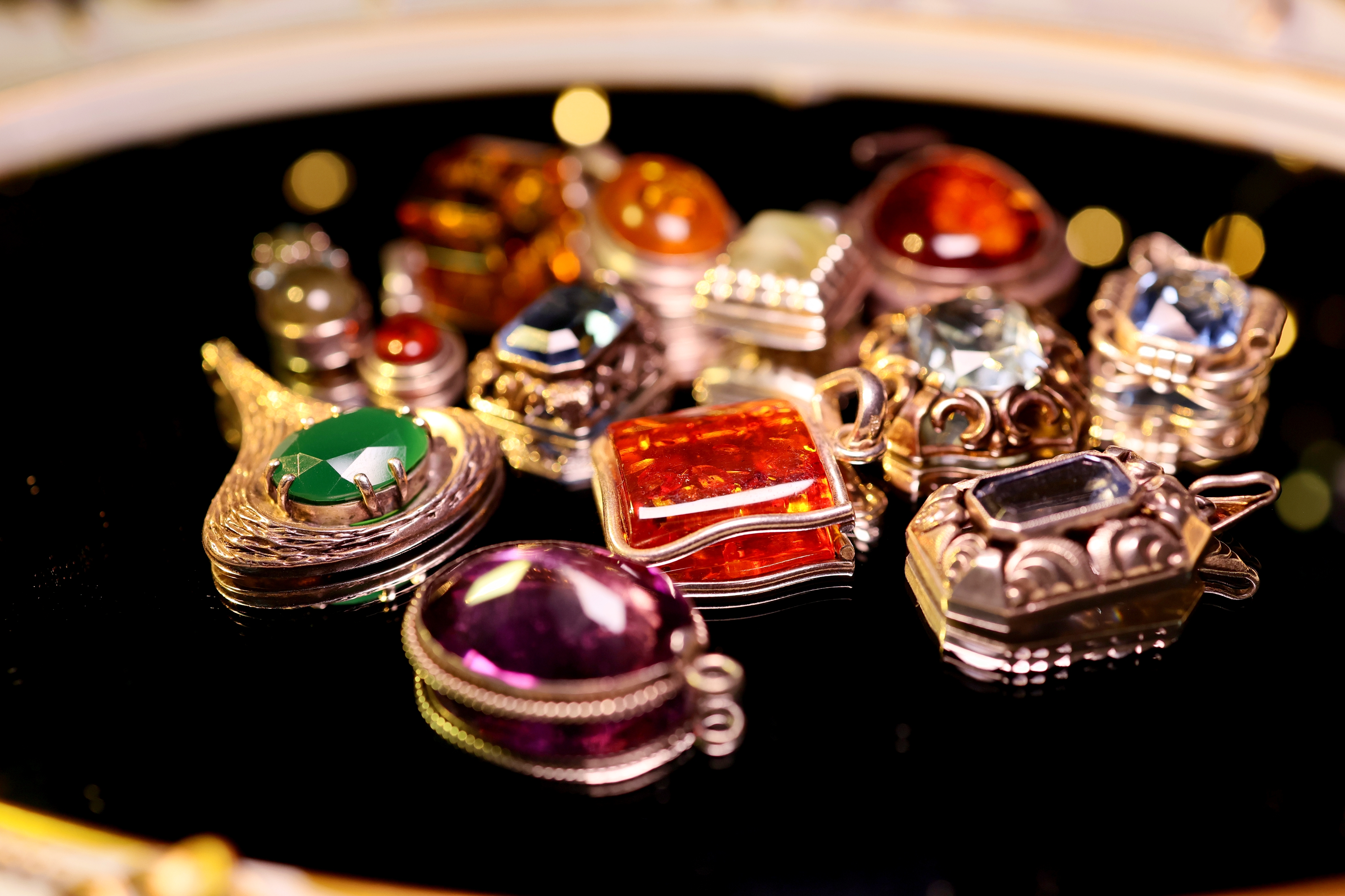 钨合金手链 800 830 835 925 935银胸针 项链 耳环 戒指 手链 镯