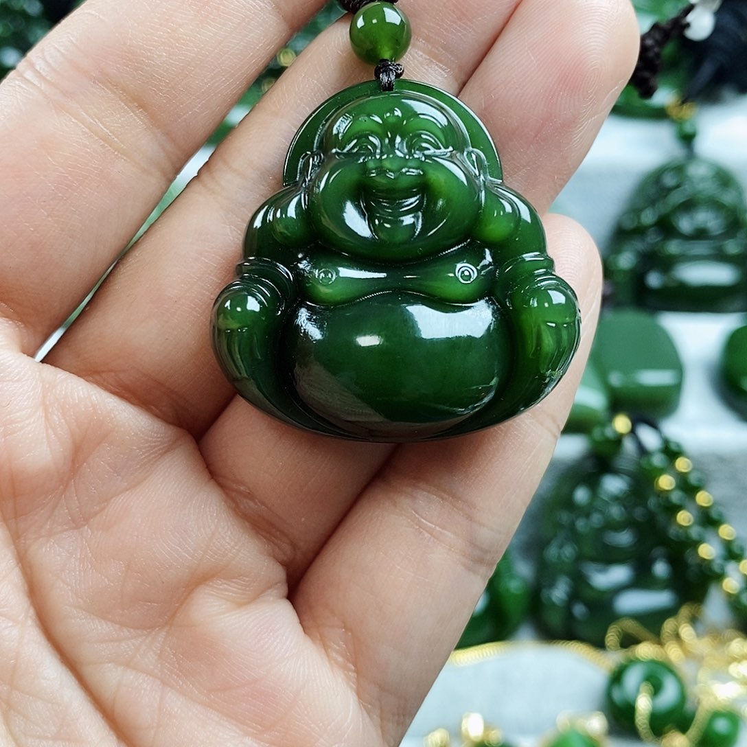 和田玉（碧玉）未镶嵌颈饰