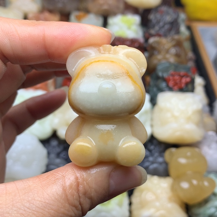 玛瑙/玉髓合金挂件