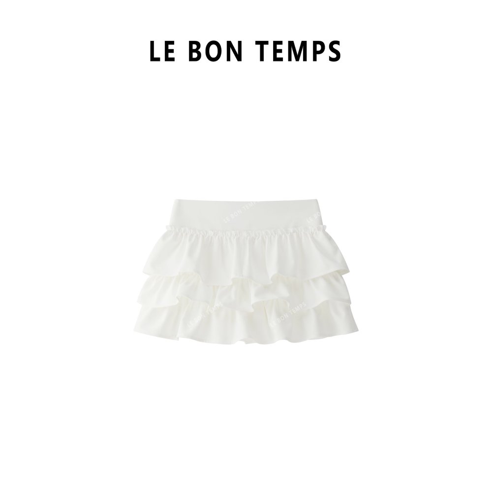 【LBT&春夏款】气质百搭纯欲百褶裙高腰显瘦a字蓬蓬裙c801482