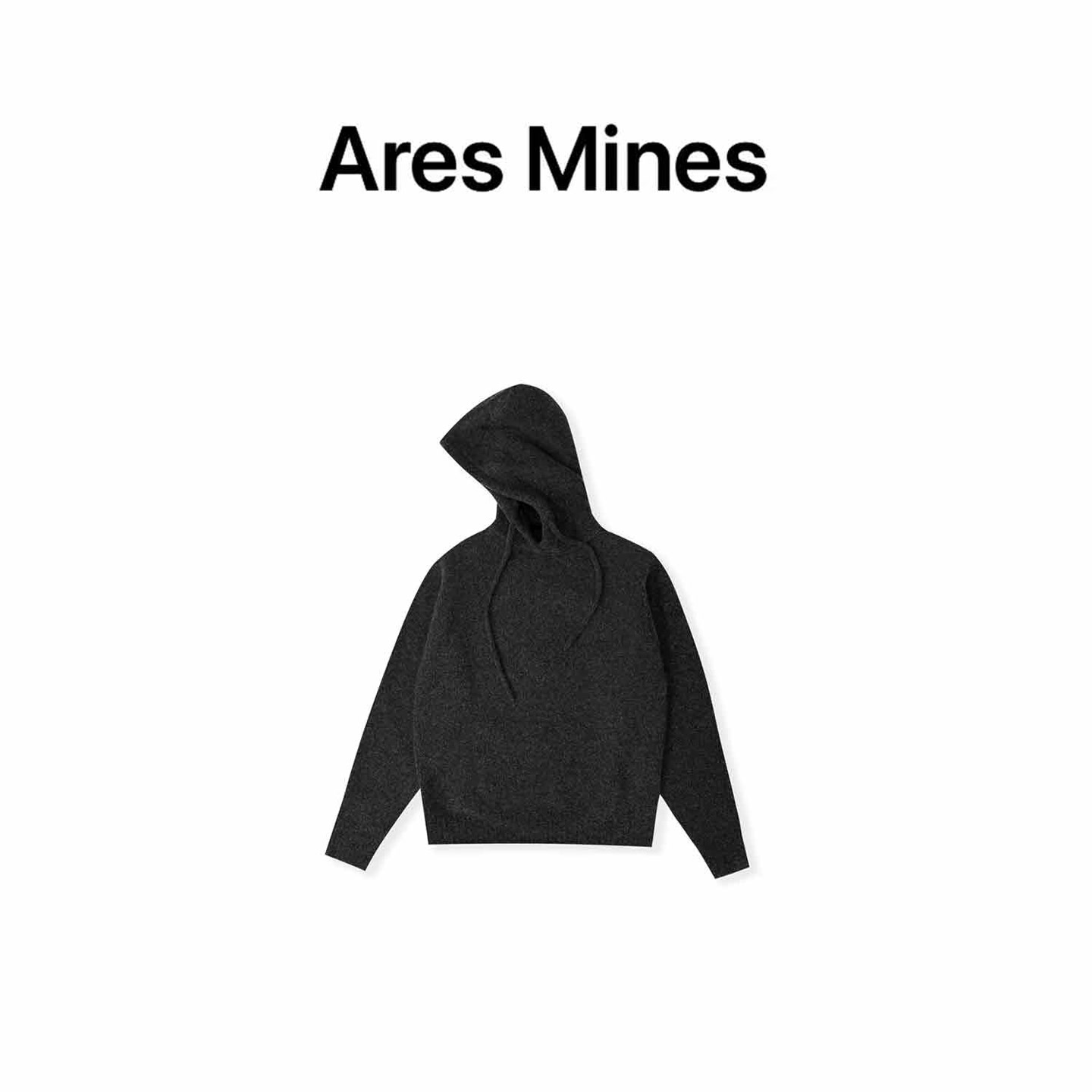 【Ares Mines】时髦连帽 冬款质感加绒连帽卫衣