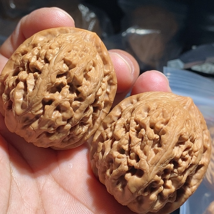 【闪购商品】文玩核桃吊坠虾****)凤凰台o