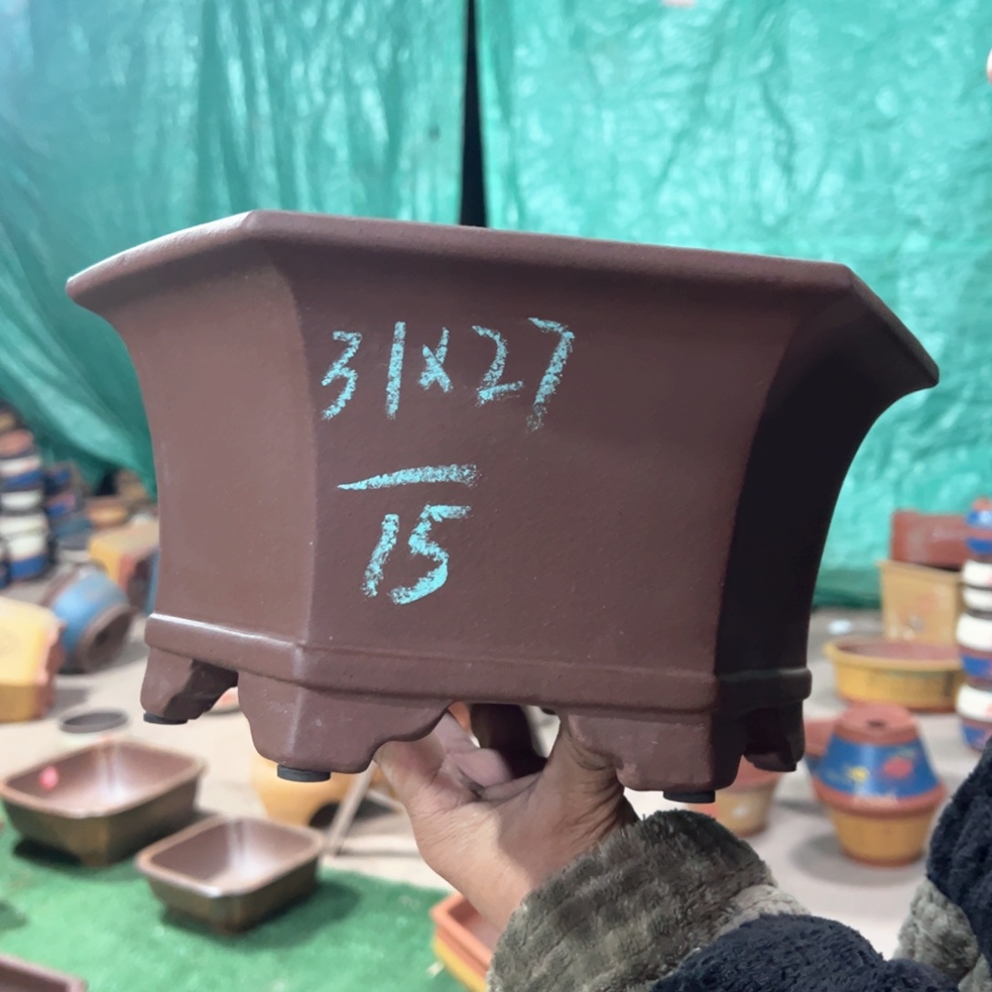 紫砂花盆紫砂花盆