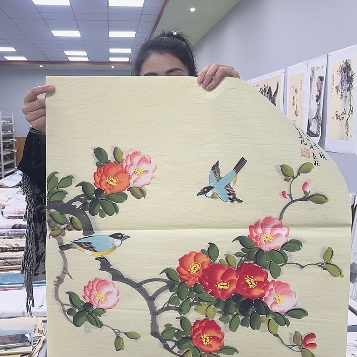 国画国画纯手绘作品