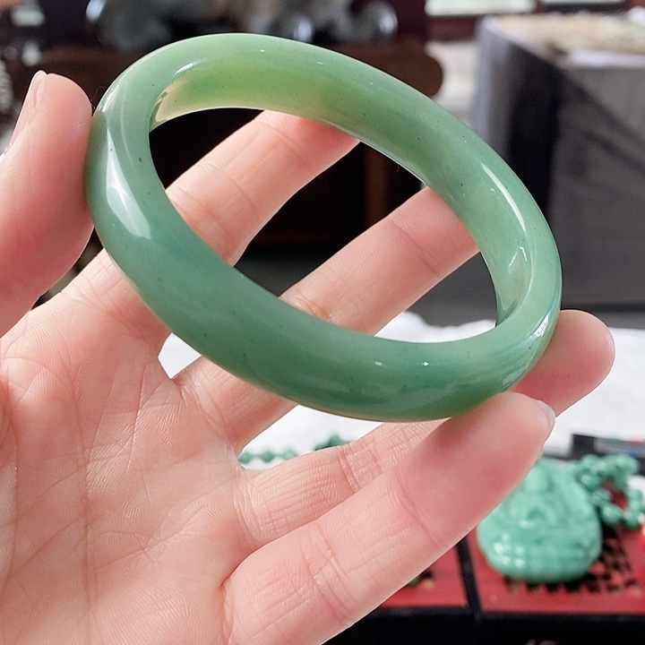 密玉（石英质玉）手链未镶嵌
