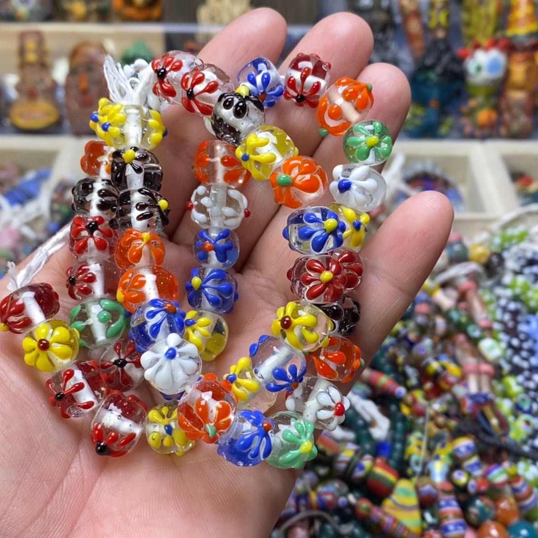 琉璃颈饰福利圆珠链子020