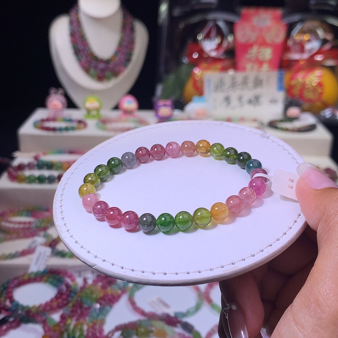 碧玺手链未镶嵌碧玺