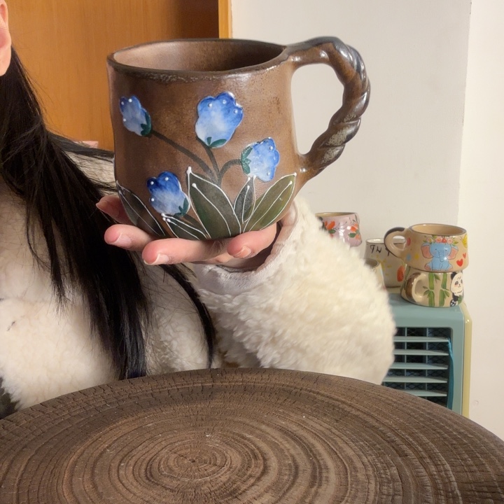 爱***石手捏手绘景德镇陶瓷