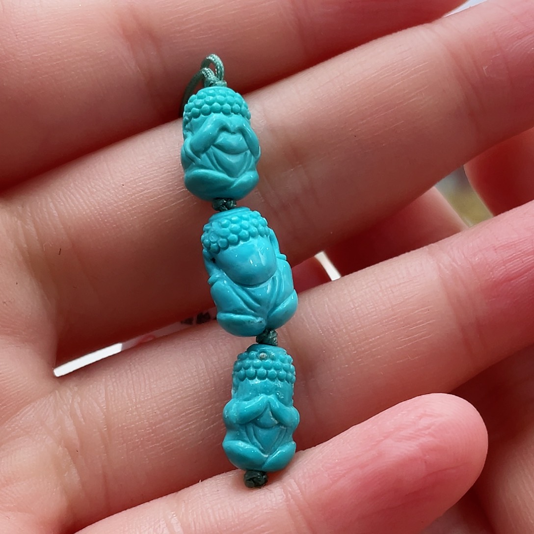 绿松石颈饰未镶嵌