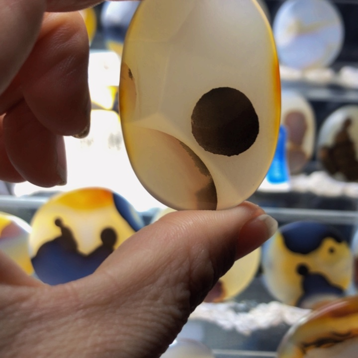 合金玛瑙/玉髓珠宝奇石22有瑕