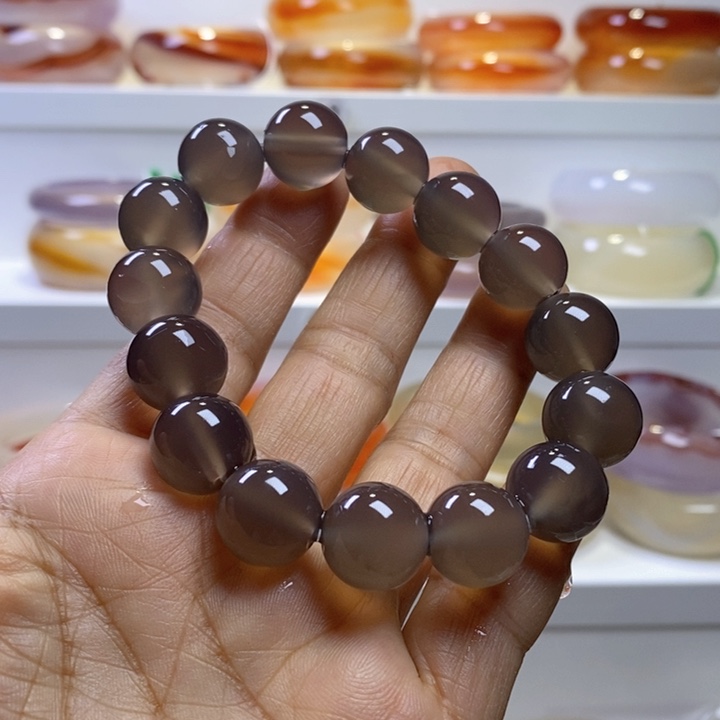 玛瑙/玉髓手链未镶嵌