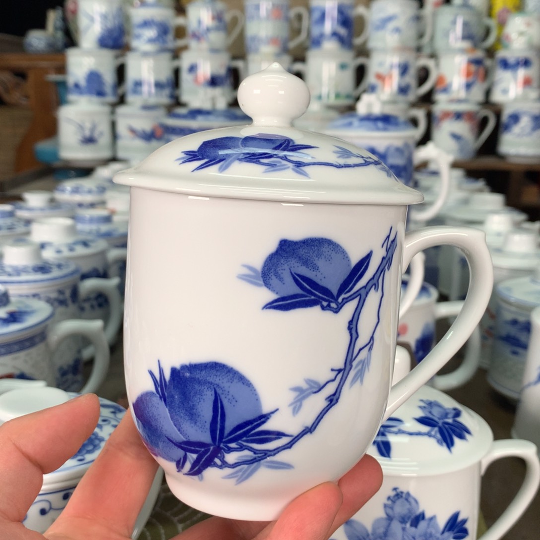 景德镇陶瓷高温办公杯