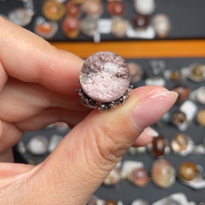 水晶戒指银S925镶嵌1111111111