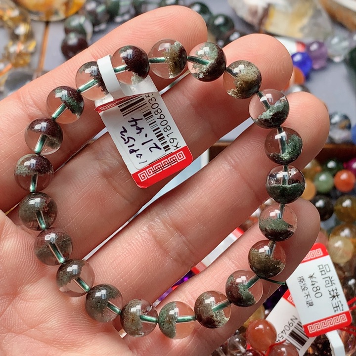 水晶手串未镶嵌天然