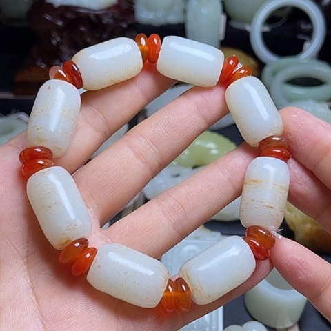 和田玉未镶嵌吊坠(不含链)