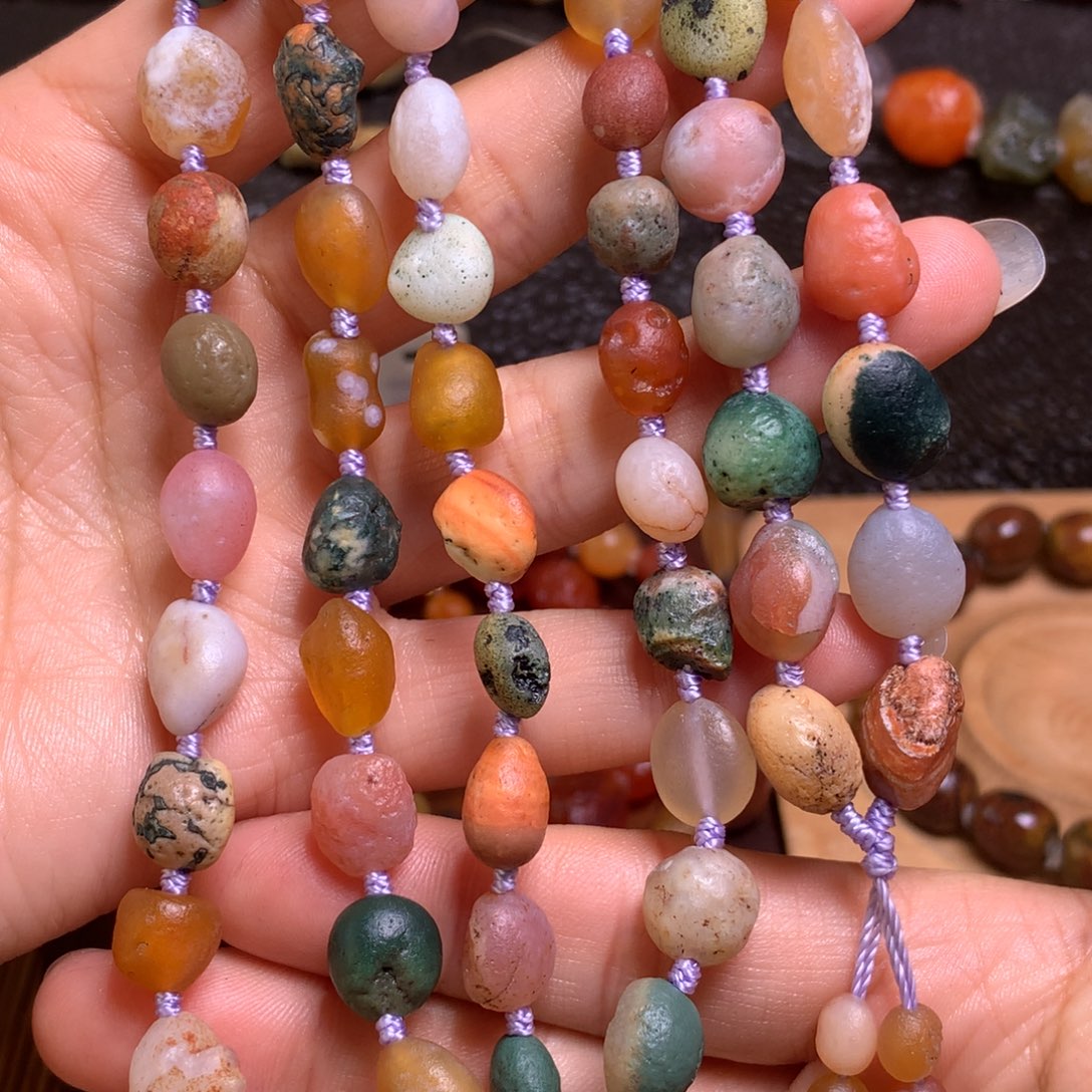 未镶嵌玛瑙/玉髓珠宝半成品