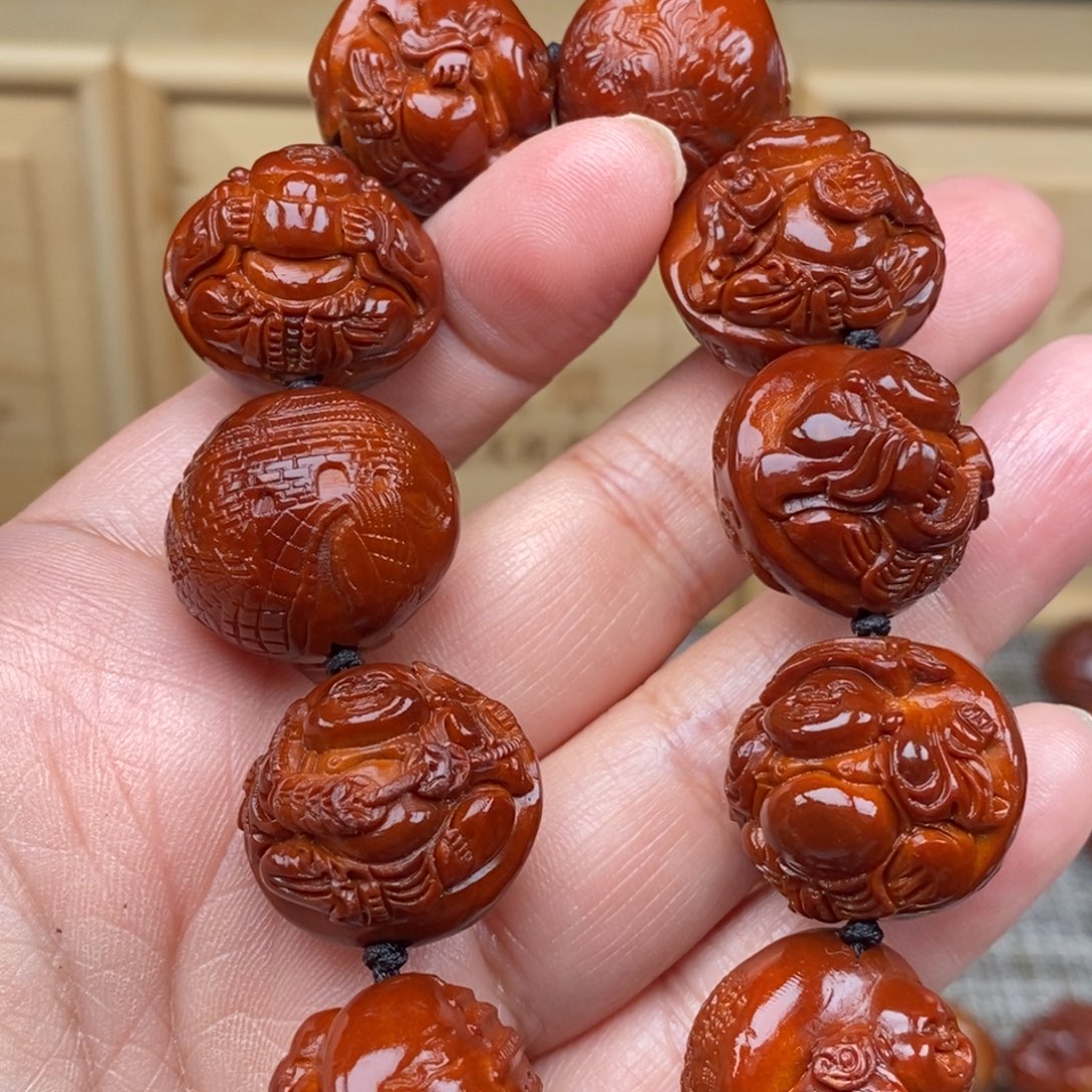 一***界吊坠橄榄核风景米勒