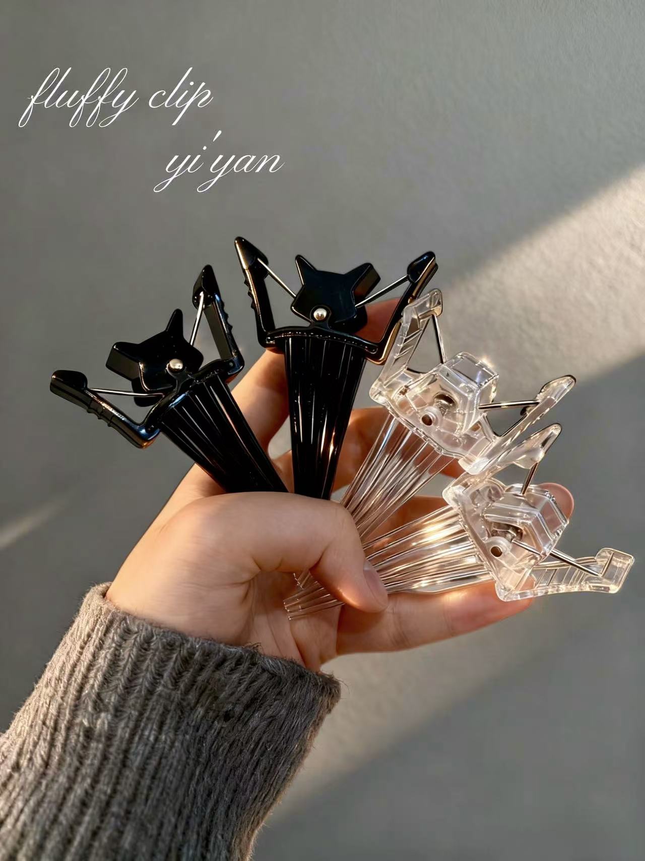 高颅顶神器发根自然蓬松夹无痕定位夹男女八字刘海鸭嘴夹发卡发夹