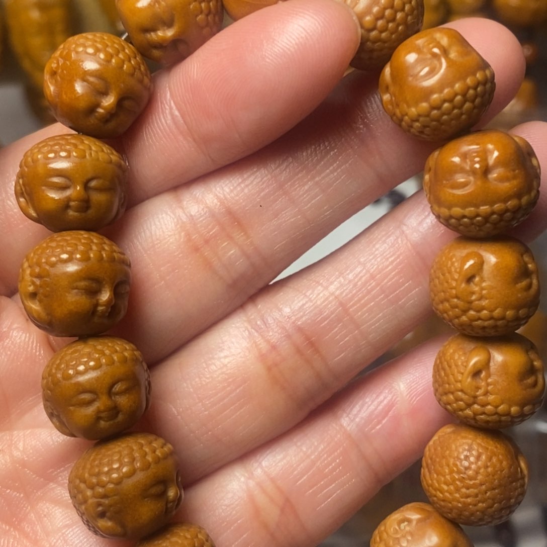 橄榄核手串/手链猴头宝宝佛