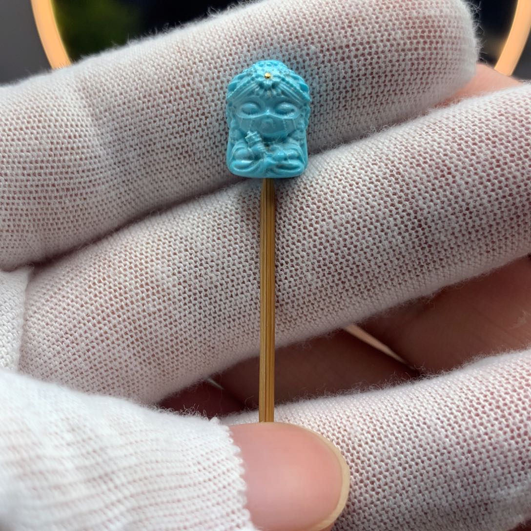 绿松石挂件未镶嵌