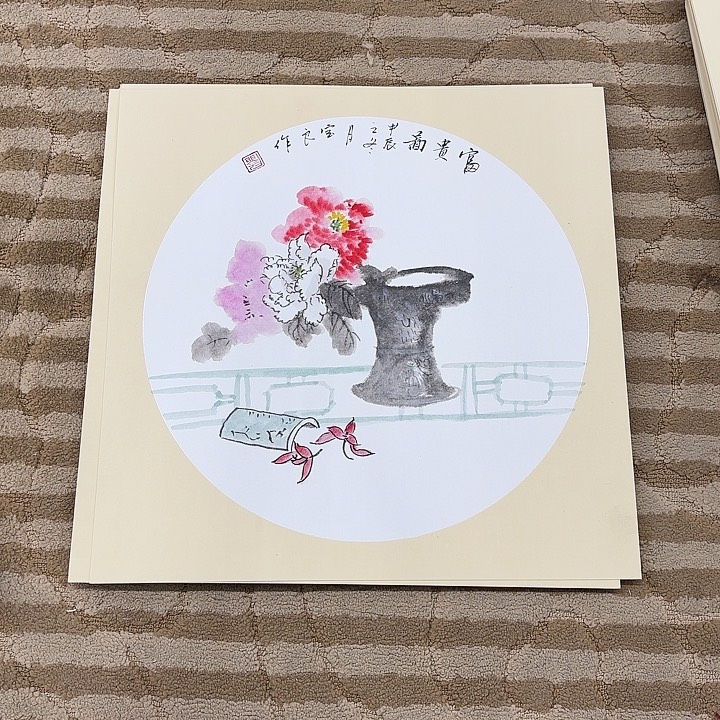 国画花鸟的翅膀和翅膀是38.38