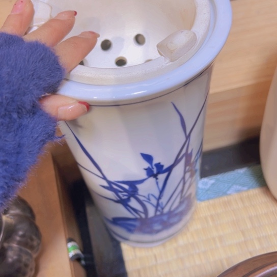 陶瓷福*中古工艺品摆件