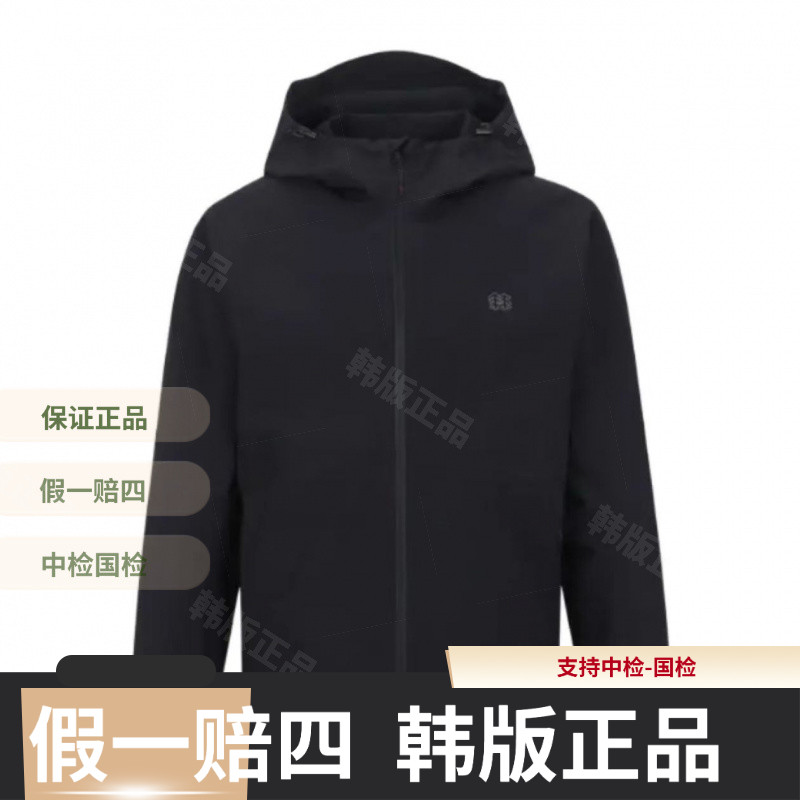可隆KOLON SPORT 防风防泼水户外运动梭织拉绒软壳夹克韩版24021