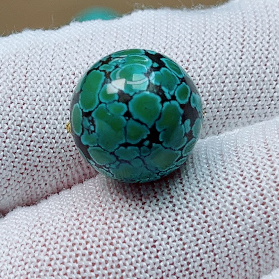 绿松石未镶嵌14圆珠