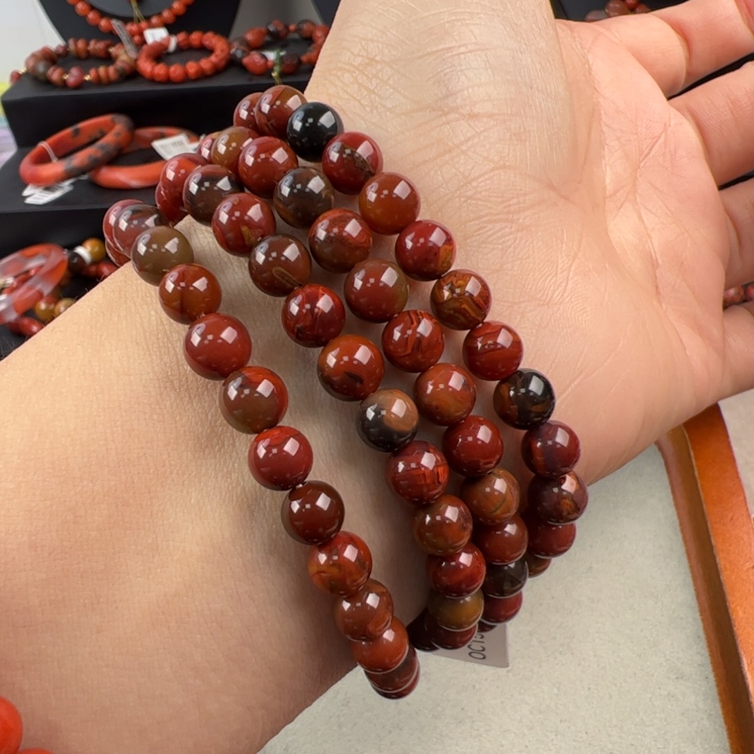 南***政南红玛瑙未镶嵌（大山包鸡血包浆长链6mm+