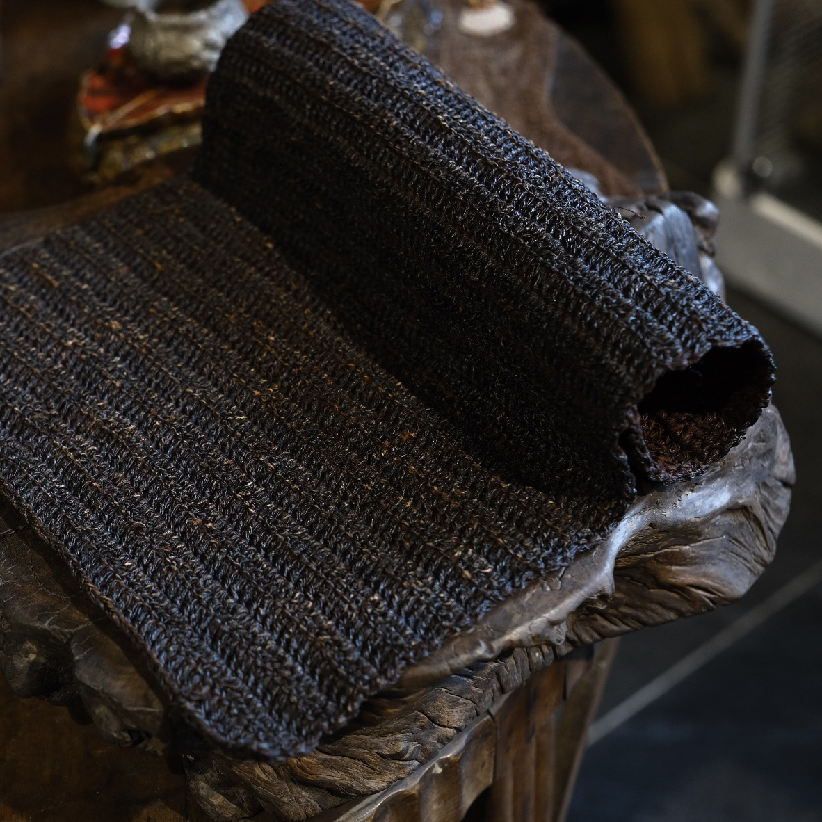 原创手作老火麻香云纱茶席