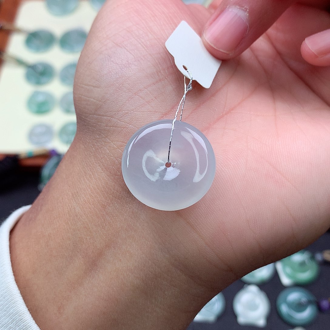 颈饰未镶嵌翡翠21 尺寸22.7-5.3