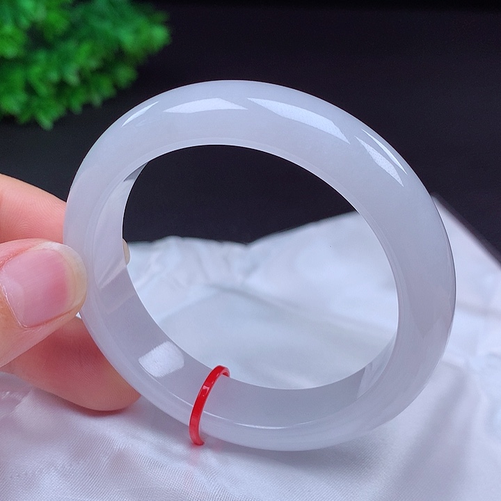 翡翠未镶嵌手镯53圈口431101