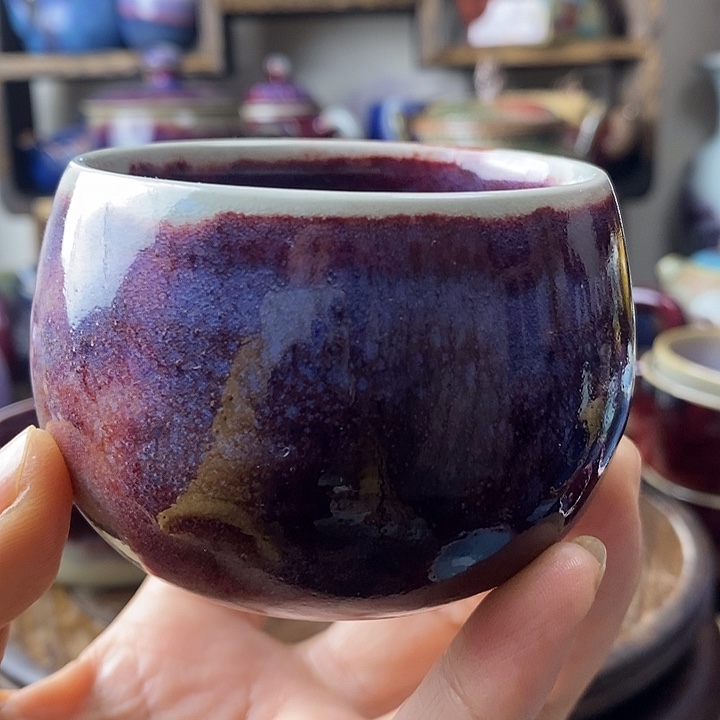 中国神后钧瓷茶具