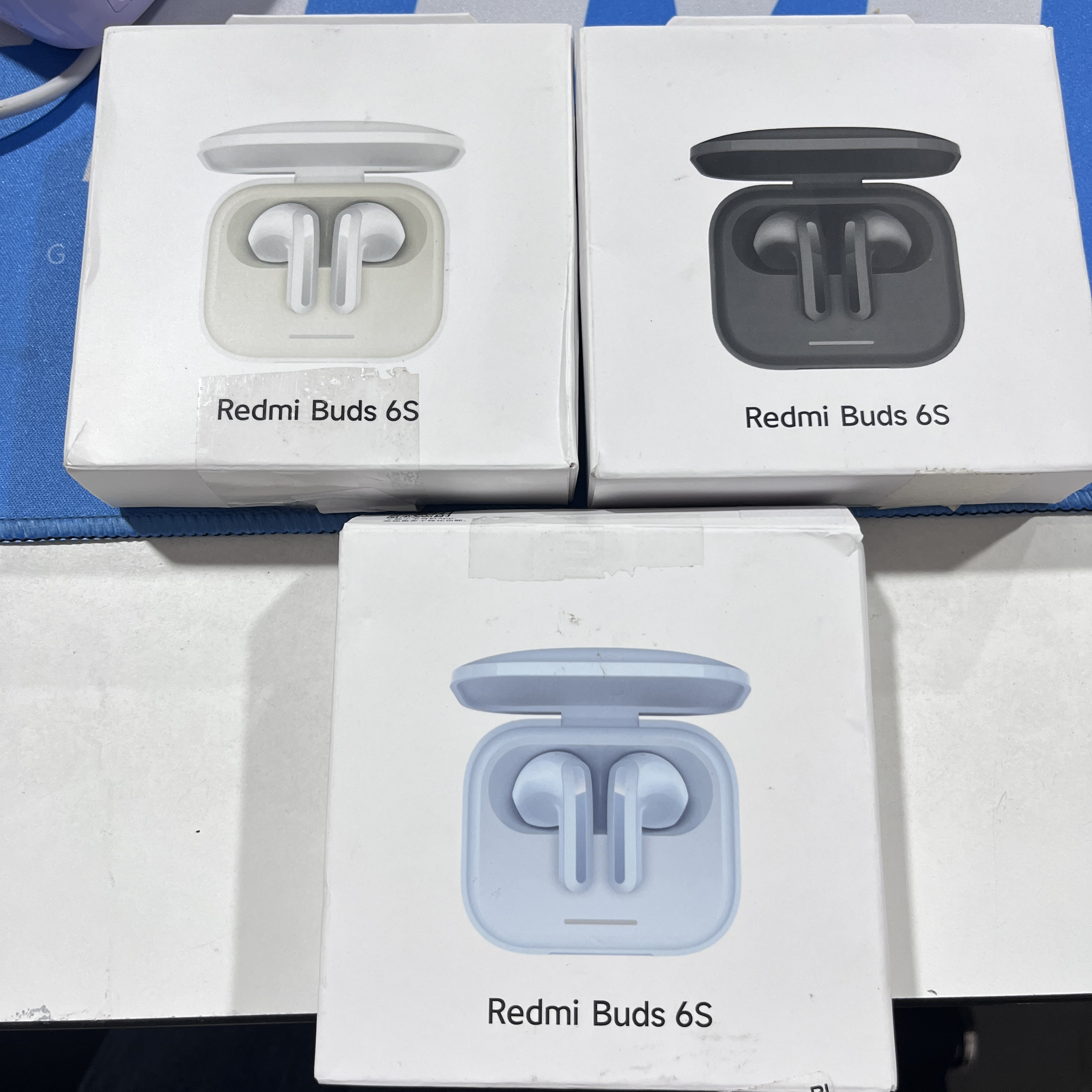 95新 Redmi/红米 00波 专属 Redmi Buds 6s蓝牙耳机 刻字版 