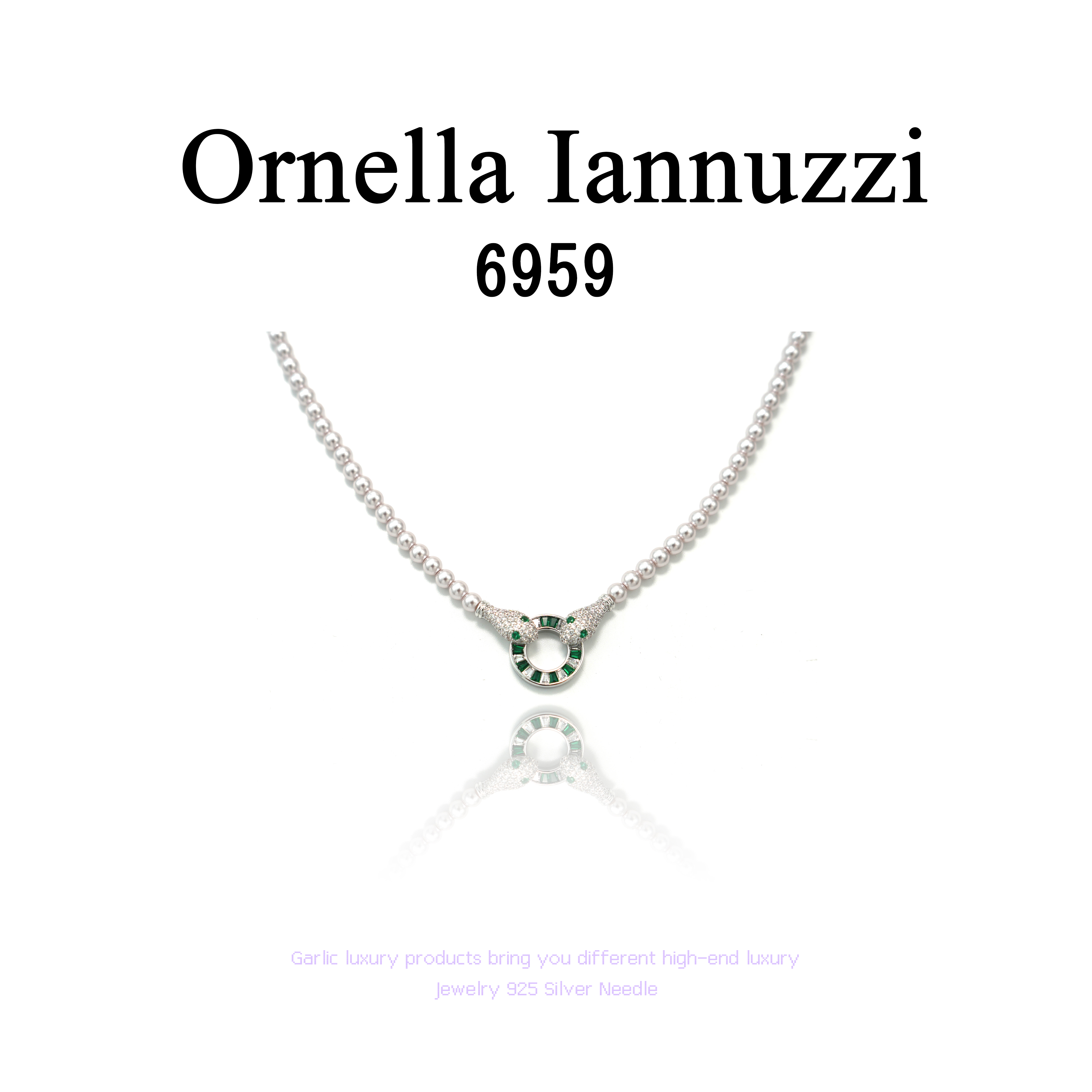 铜合金项链 Ornella Iannuzzi项链~6959（36+5cm）  X