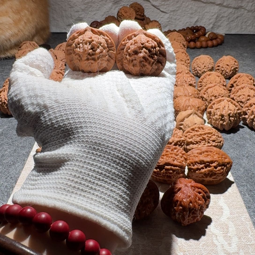 文玩核桃吊坠全品官印瓷娃娃