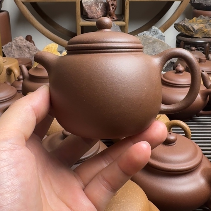 茶壶紫砂匏尊200cc台西嫩底槽清