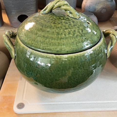 陶外贸单1个陶瓷4500毫升