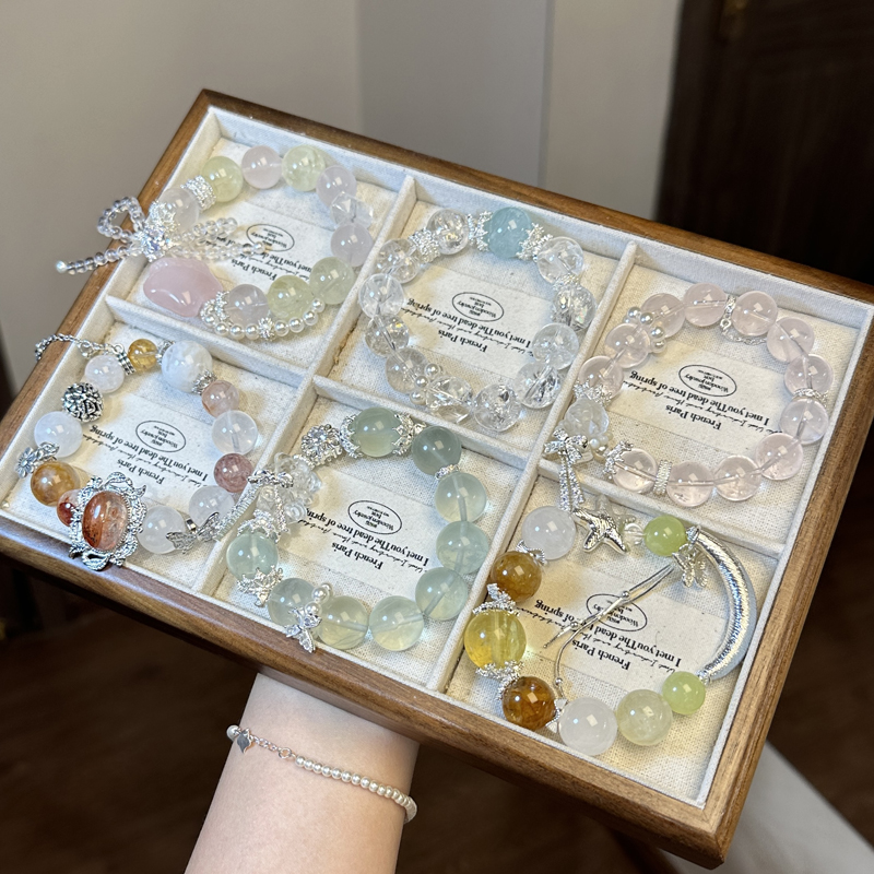 【她山之石】水晶手串 直播间现场包装 请勿盲目下单！no退no换！！