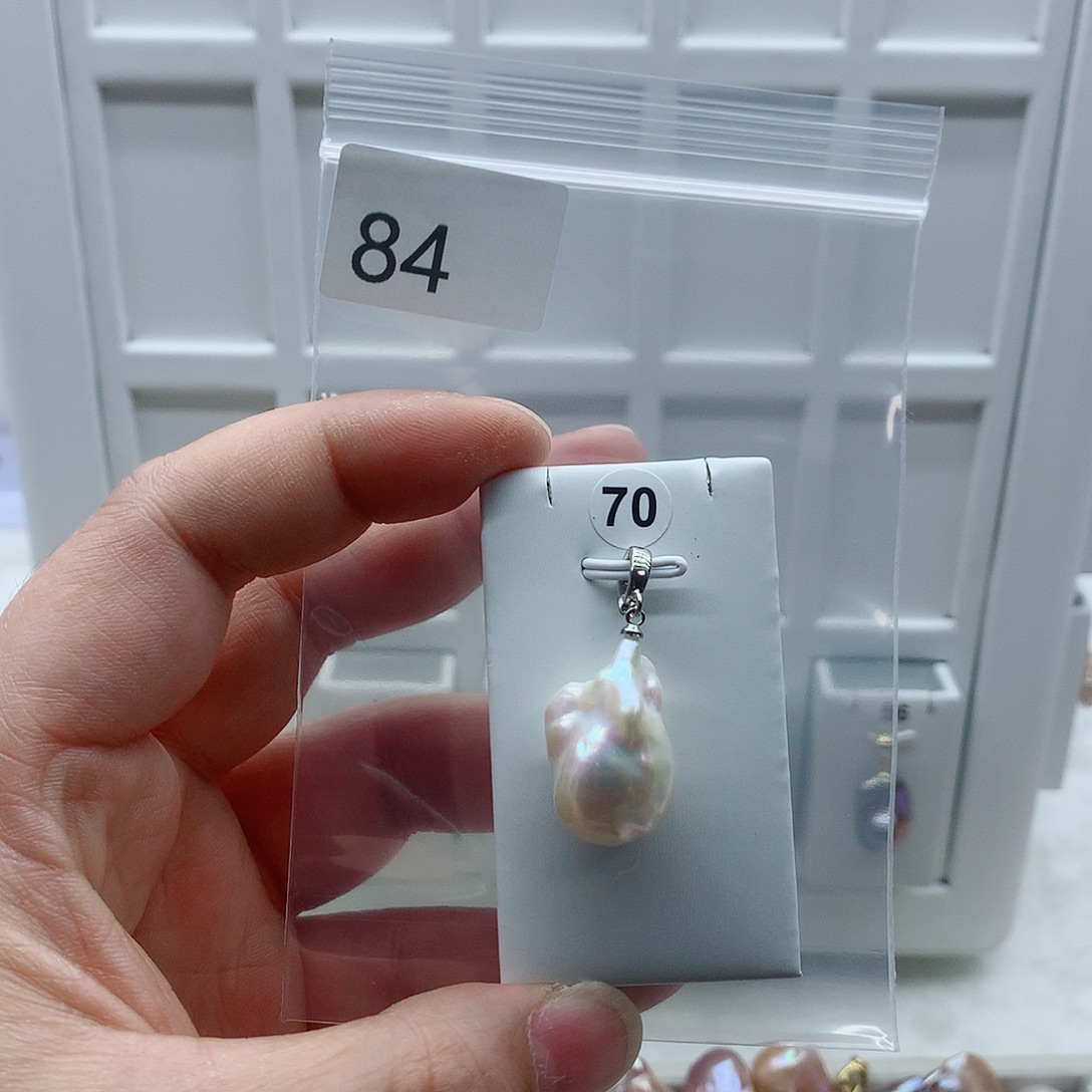 吊坠(不含链)合金淡水珍珠