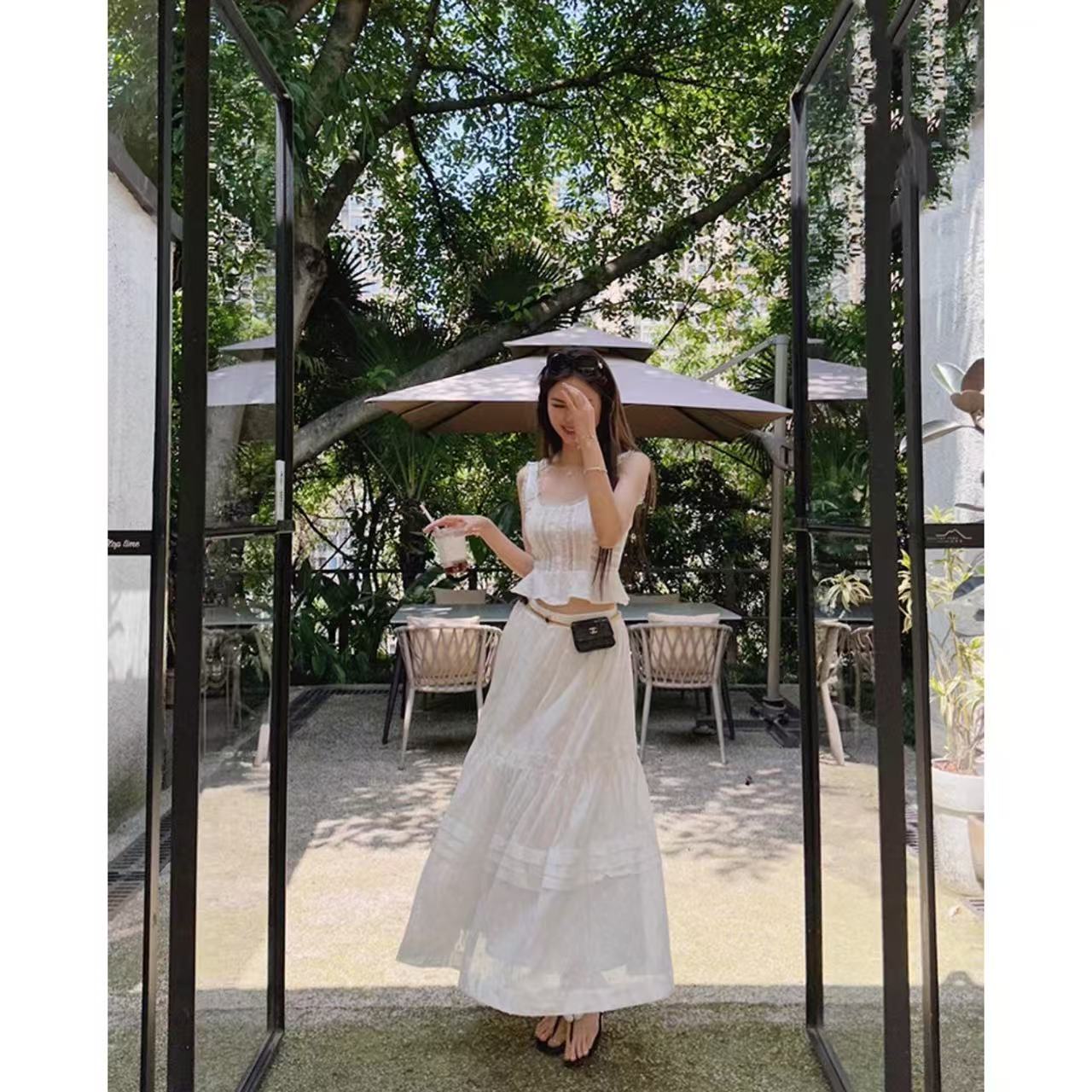 徐秋阳  繁星点点（春季新款)百搭时尚休闲显白半身裙11023