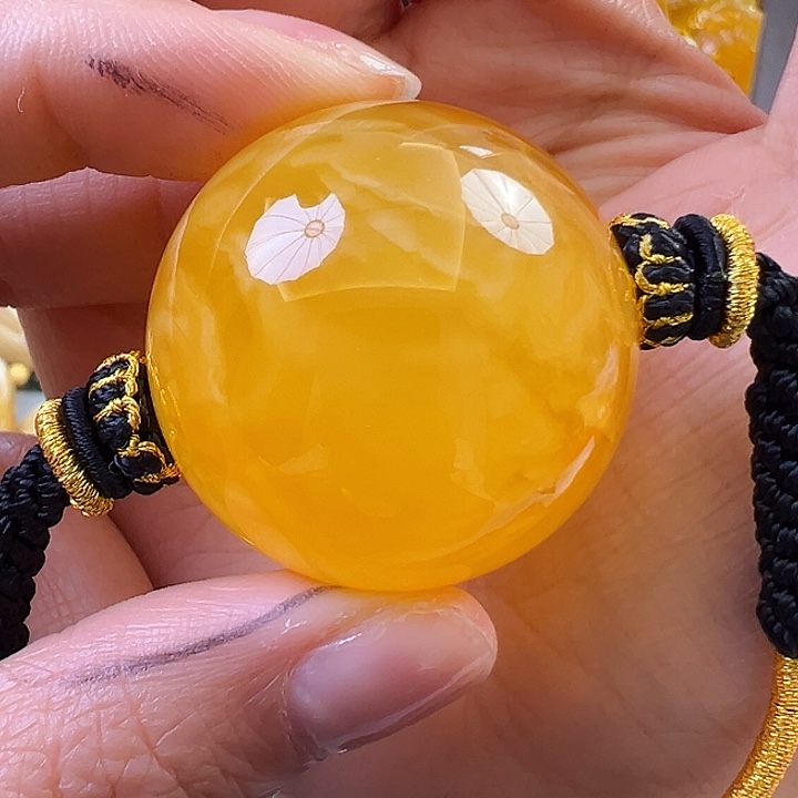 蜜蜡颈饰未镶嵌蜜蜡