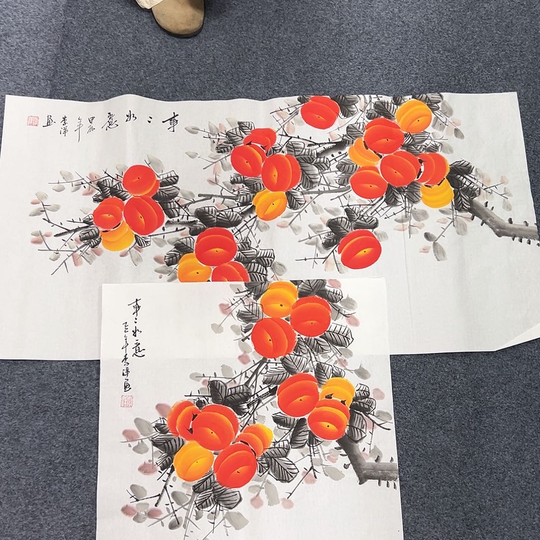 国画宣纸国画纯手绘作品