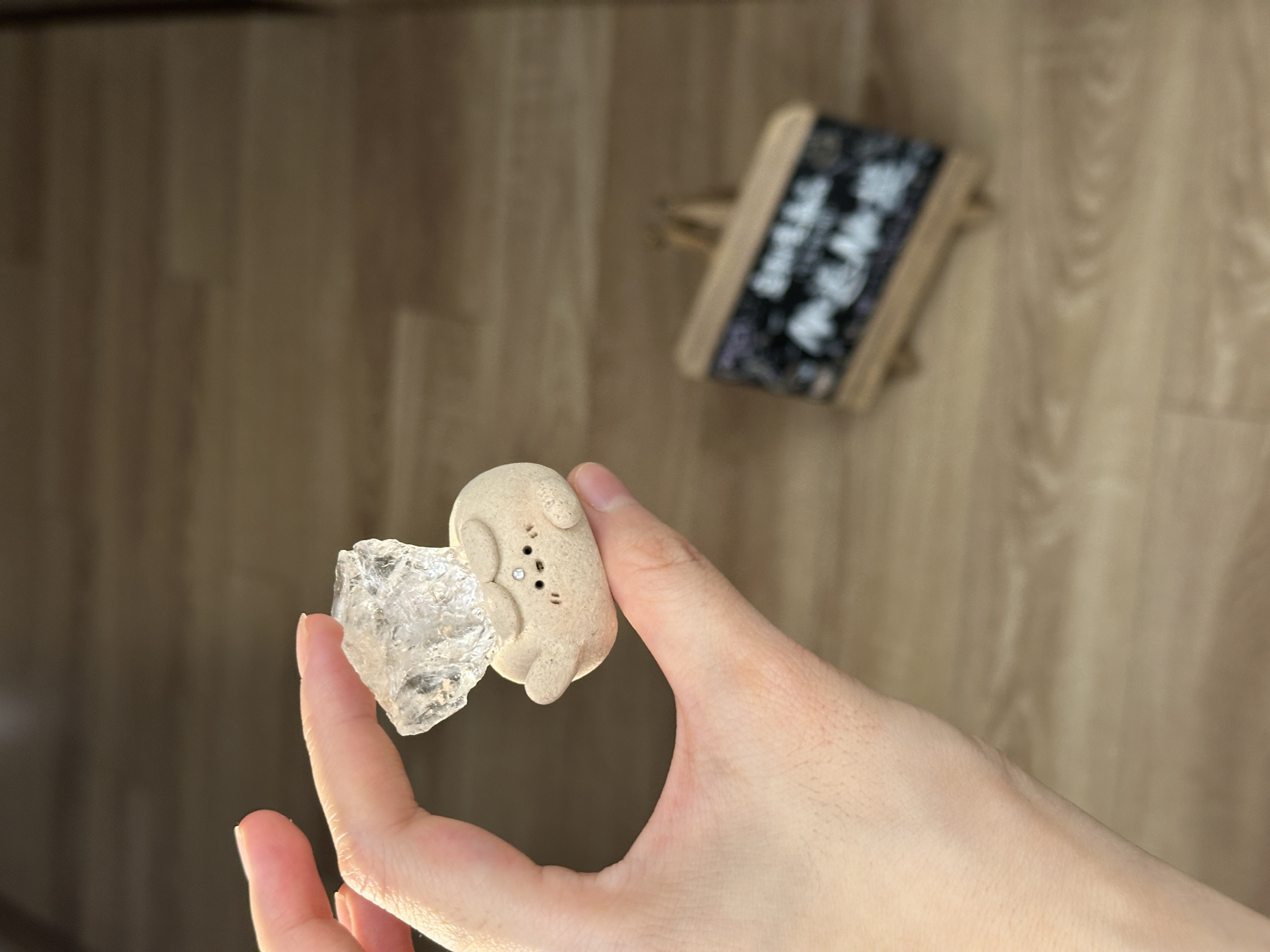 水晶小豆丁可爱大冰块白阿塞