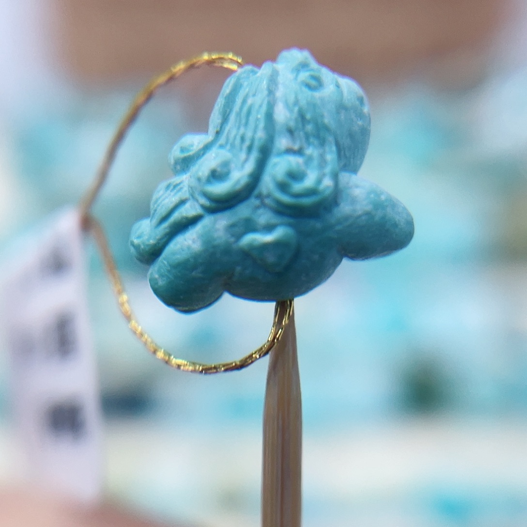未镶嵌绿松石珠宝奇石