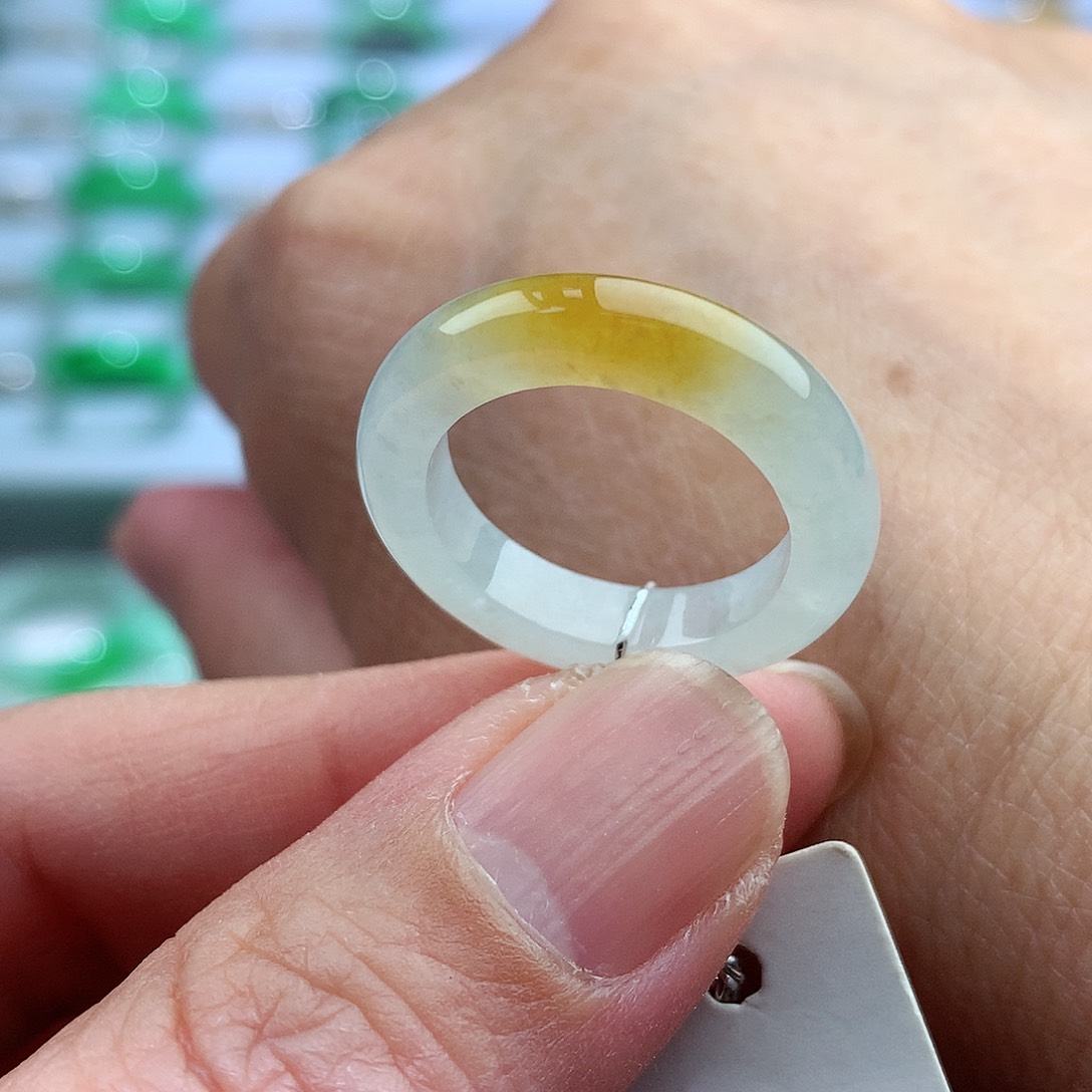 未镶嵌戒指翡翠11-12号