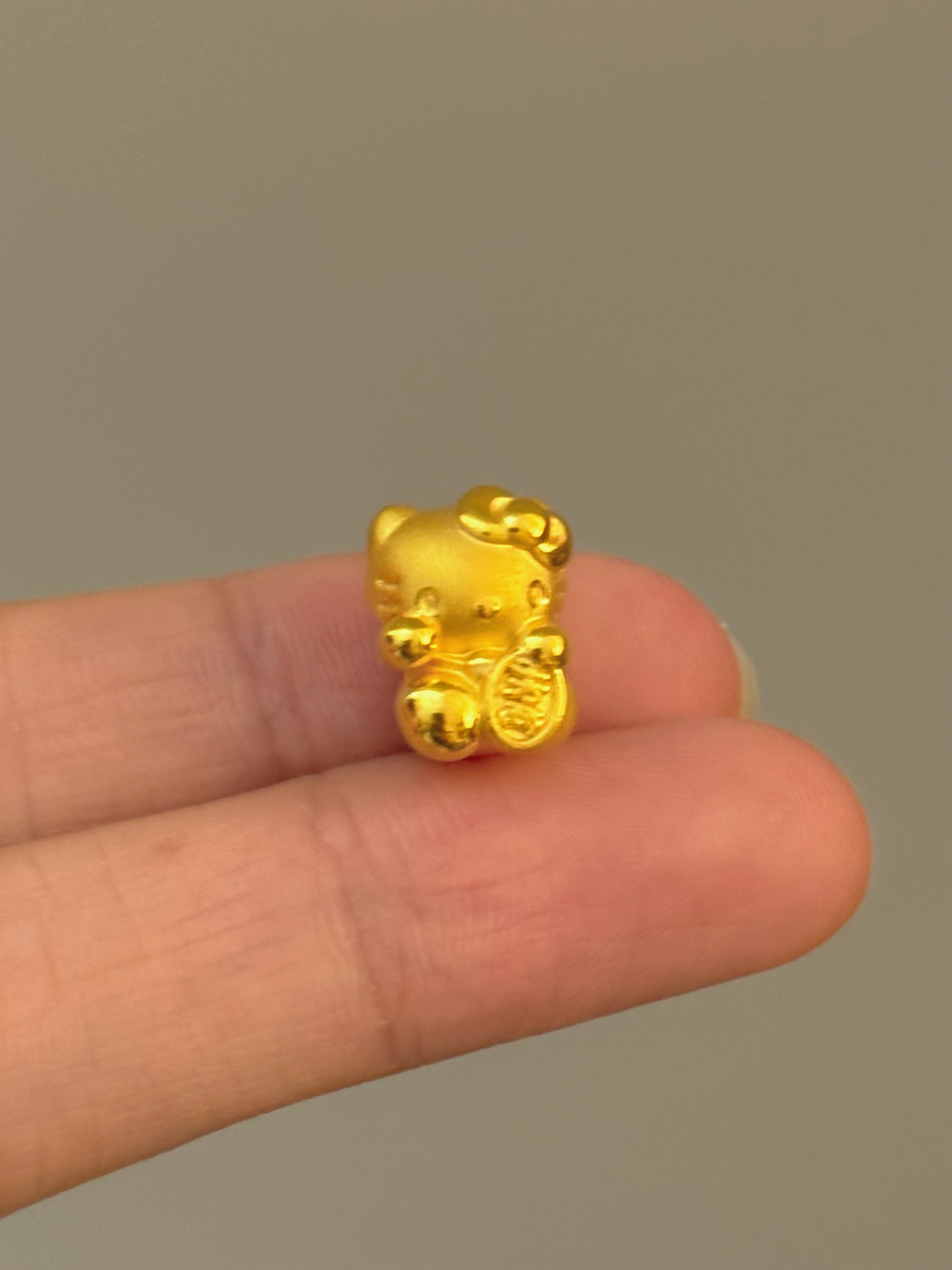 贝贝黄金 足金999 千万两kt 素金 转运珠 102