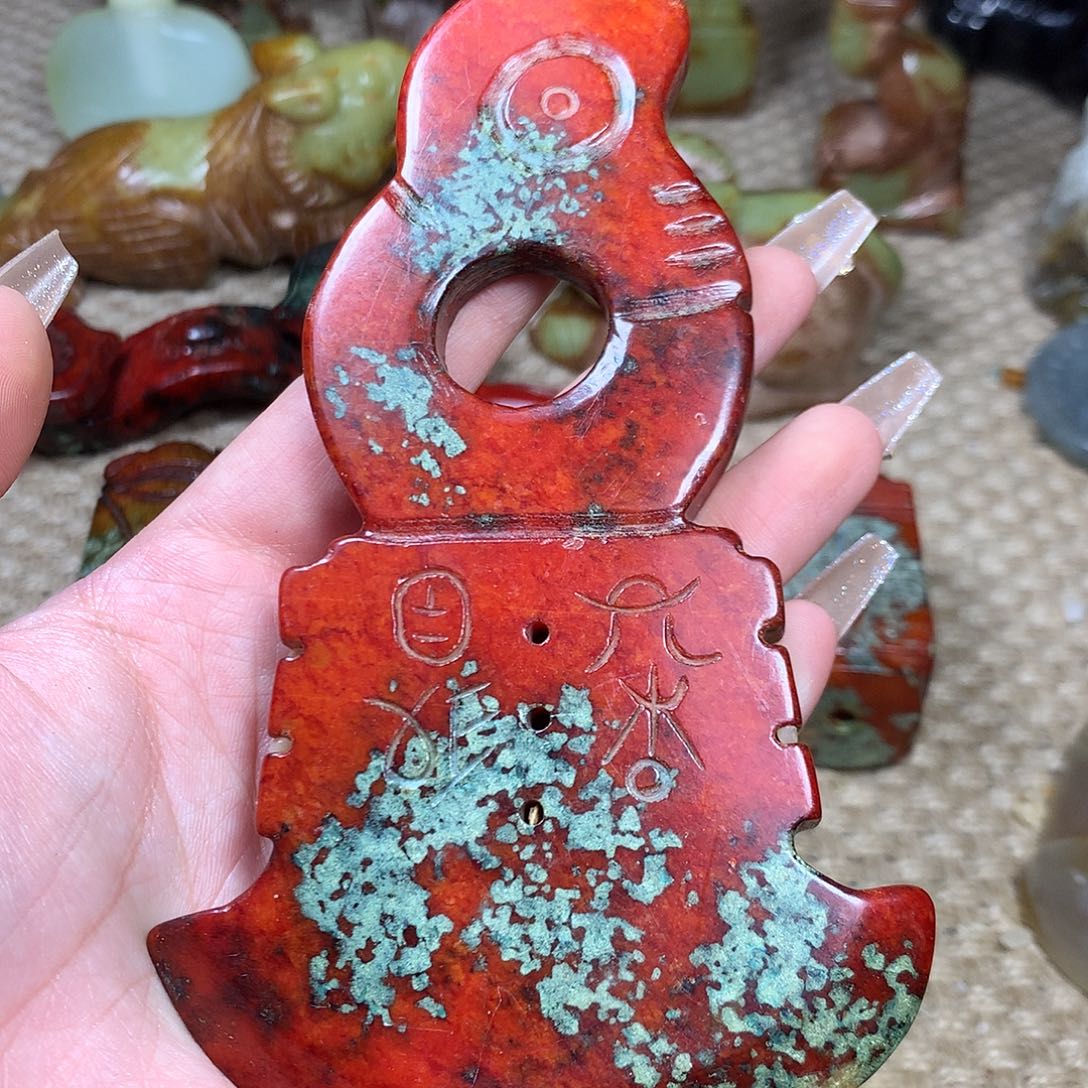 白玉菩提吊坠挂件